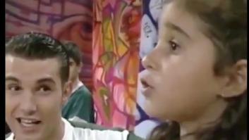 Recuperan un vídeo de Jesús Vázquez y Alba Flores hace 30 años y todo el mundo hace el mismo comentario