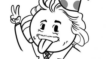 De fiesta con Einstein