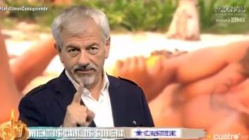 Carlos Sobera sorprende con este mensaje contra el coronavirus para cerrar 'Supervivientes'