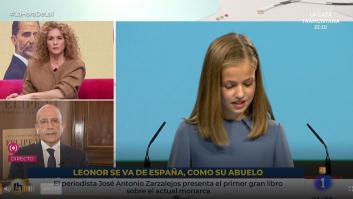 El autor del rótulo de TVE sobre Leonor responde a su cese de forma irónica con vídeo incluido