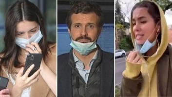 No aprendas de ninguno de estos ochos famosos cómo usar mascarilla