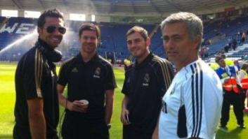 Casillas responde a esta foto de Arbeloa: "A mí no me jodió, igual tienes que preguntarle a Mourinho"