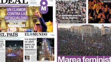 Las portadas del 8M, el día de la revolución feminista