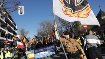 300 nazis se manifiestan en Madrid en homenaje a la División Azul
