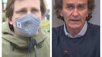 Almeida pasa en un segundo de atacar a Fernando Simón a usar sus palabras para defender a Ayuso