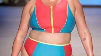 La hija de David Hasselhoff, estrella en un desfile de ropa de baño de tallas grandes