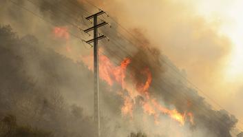 Restablecen el tráfico del AVE Madrid-Zaragoza suspendido por el fuego de Ateca