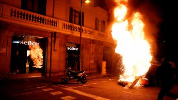 Cargas y disturbios en varias ciudades durante las manifestaciones por la libertad de Pablo Hasel