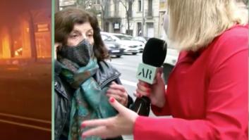 Una vecina de Barcelona triunfa con lo que dijo en 'El programa de AR' sobre los disturbios