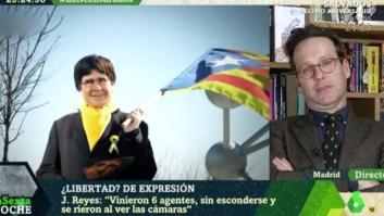 Joaquín Reyes desvela lo que le dijo uno de los policías cuando le confundieron con Puigdemont
