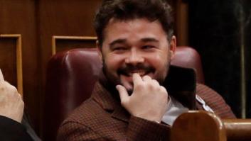 El tuit de Rufián que arrasa por lo que dice del plante al rey