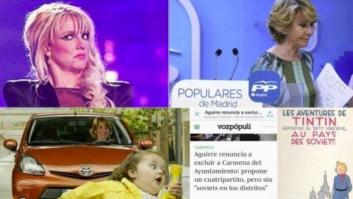 Esperanza Aguirre divierte a Twitter con su ocurrencia sobre "los soviets"