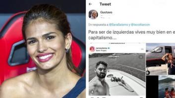 Sara Sálamo destroza el contador de 'me gusta' con su demoledora respuesta a este usuario