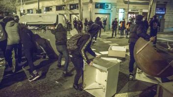 Octava noche de protestas en Cataluña para pedir la libertad de Hasel