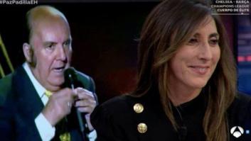 Paz Padilla se emociona al ver una foto de Chiquito de la Calzada