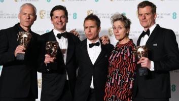 BAFTA 2018: 'Tres anuncios en las afueras' y Frances McDormand se coronan de nuevo
