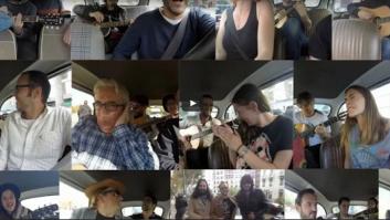 Estos músicos tocando en un Seiscientos te dejarán con la boca abierta