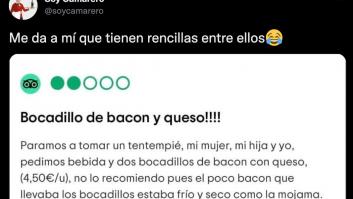 Pide un bocadillo y la reseña que deja y la respuesta del propietario dejan flipando a muchos