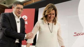 Los posibles pactos enfrentan a Patxi López y Susana Díaz