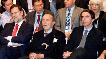 El PP sitúa a Fraga, Aznar y Rajoy como "el mejor pasado" frente al "pasado malo" de la corrupción