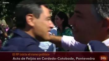 El 'número tres' del PP, 'cazado' por el 'Canal 24 Horas' diciéndole ESTO a Moreno Bonilla