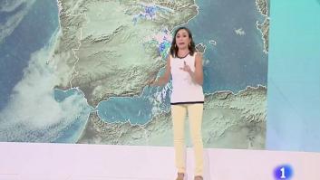 La genial reacción de Silvia Laplana, de 'El Tiempo' de TVE, a los problemas que sufrió en pleno directo