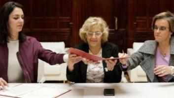 Carmena logra el apoyo del PSOE a sus presupuestos