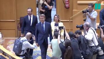 Declaración de intenciones de Feijóo nada más entrar: solo los más observadores se han fijado