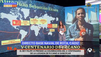 Arturo Pérez-Reverte ve este mapa en 'Espejo Público', le hace una foto y lo comenta en Twitter