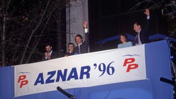 25 años de la victoria de Aznar: cómo están los protagonistas de la foto del 3-M
