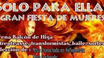 Un ayuntamiento del PP patrocina una fiesta erótica "sólo para ellas"