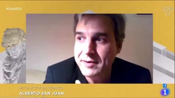 Alberto San Juan sorprende en plena gala hablando así al PSOE