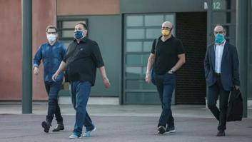 Los presos del 1-O salen de la cárcel por primera vez con la semilibertad