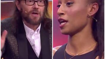 La atleta Ana Peleteiro arrasa con su 'corte' en directo a Santiago Segura en 'El Desafío'