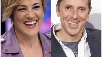 El susto en pleno directo de Cristina Pardo a Paco González poco antes del Atlético-Real Madrid