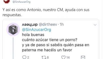 "¿Cuánto azúcar tiene un porro?": la aplaudida respuesta de 'SinAzúcar.org'