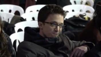 La cara de circunstancias de Errejón cuando Iglesias le dice que cuenta con él