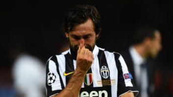 Andrea Pirlo, el rostro de la derrota de la Juventus