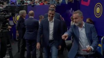 Lo que se oye cuando Sánchez entra al pabellón convierte la escena en un fenómeno de masas