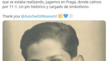 El misterioso pin de la Real Sociedad que acabó en el campo de concentración de Auschwitz