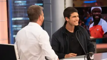 Alcaraz se saca de la manga un meme de Pablo Motos para vacilarlo en 'El Hormiguero'