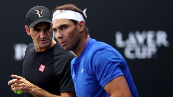Un hombre se quema un brazo en mitad de un partido de la Laver Cup, el torneo de despedida de Federer