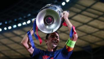 Xavi: "Tenía ganas de acabar así, es insuperable"