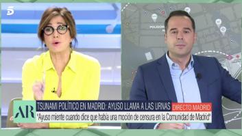 Tremendo encontronazo entre Ignacio Aguado y Ana Rosa Quintana: "¡Perdóneme usted!"