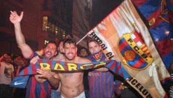 Un paseo en bus y una fiesta en el Camp Nou para celebrar la Quinta