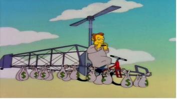 "Ya lo predijeron": la escena de Los Simpson que se ha vuelto viral tras la salida del rey Juan Carlos