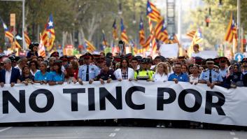 El detalle estilístico de la manifestación de Barcelona del que se lamenta Revilla