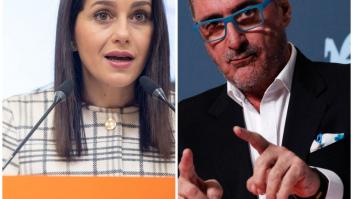 Arrimadas, estupefacta ante los gritos de este tertuliano del programa de Carlos Herrera