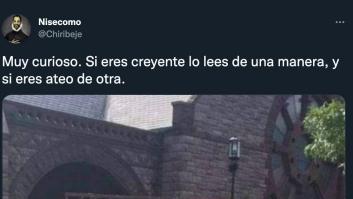 El famoso cartel que tiene a Twitter dividido entre creyentes y no creyentes