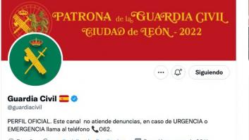El comentado tuit de la Guardia Civil cruza fronteras y llega a Reino Unido: así hablan de él